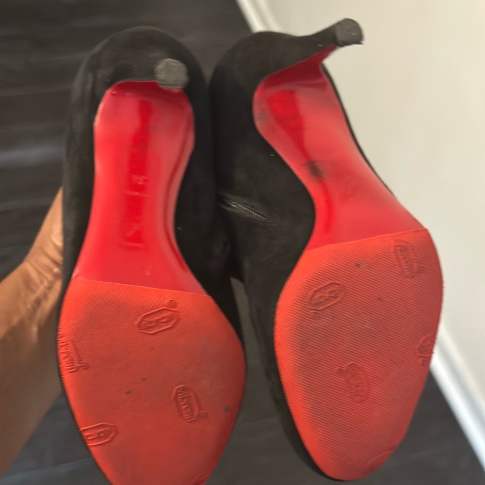 Elegant Black Women's Ankle Boots - Picture 5 of 6